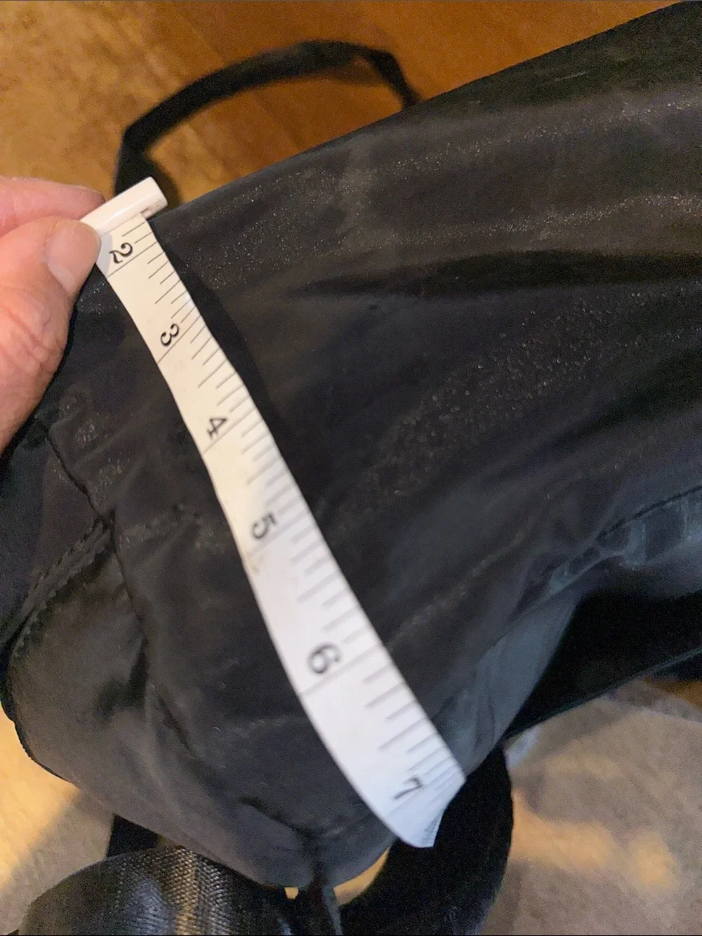 Black Nylon Tote Backpack